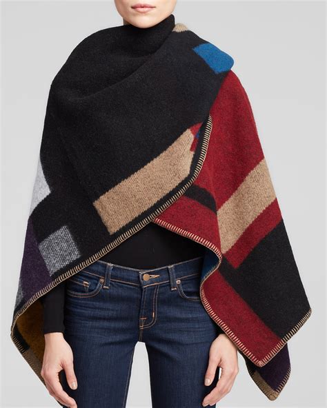 burberry prorsum blanket cape|Women’s Ponchos & Capes .